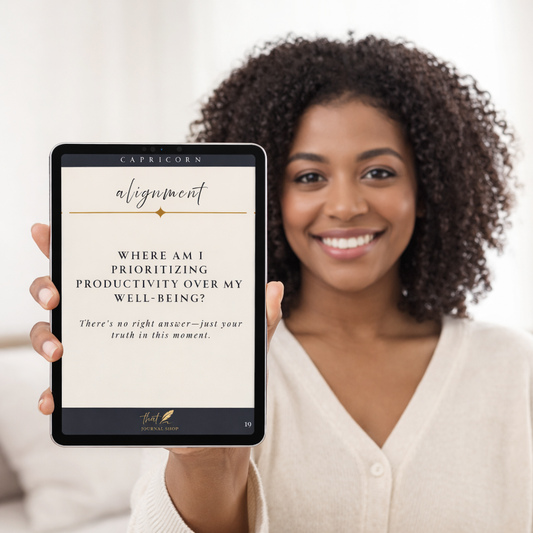 Capricorn Guided Journal Prompts – Digital Download for Self-Reflection & Growth