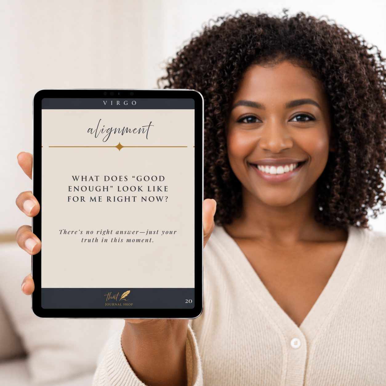 Virgo Guided Journal Prompts – Digital Download for Self-Reflection & Growth