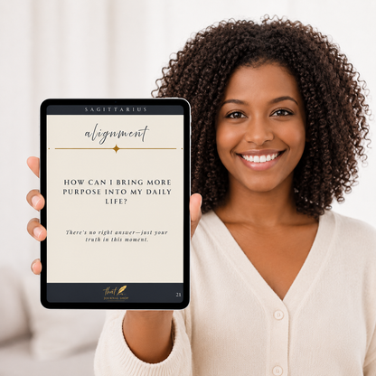 Sagittarius Guided Journal Prompts – Digital Download for Self-Reflection & Growth