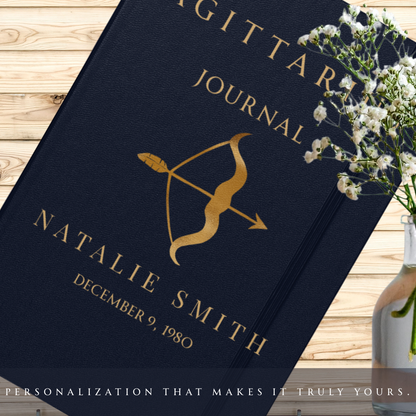 Sagittarius Personalized Journal – Reflection & Self-Discovery Notebook