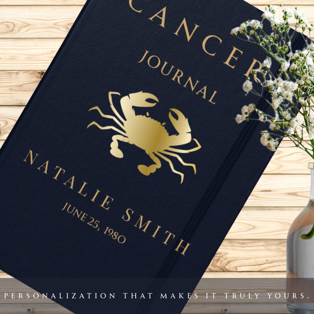 Cancer Personalized Growth Journal with Guided Digital Prompts