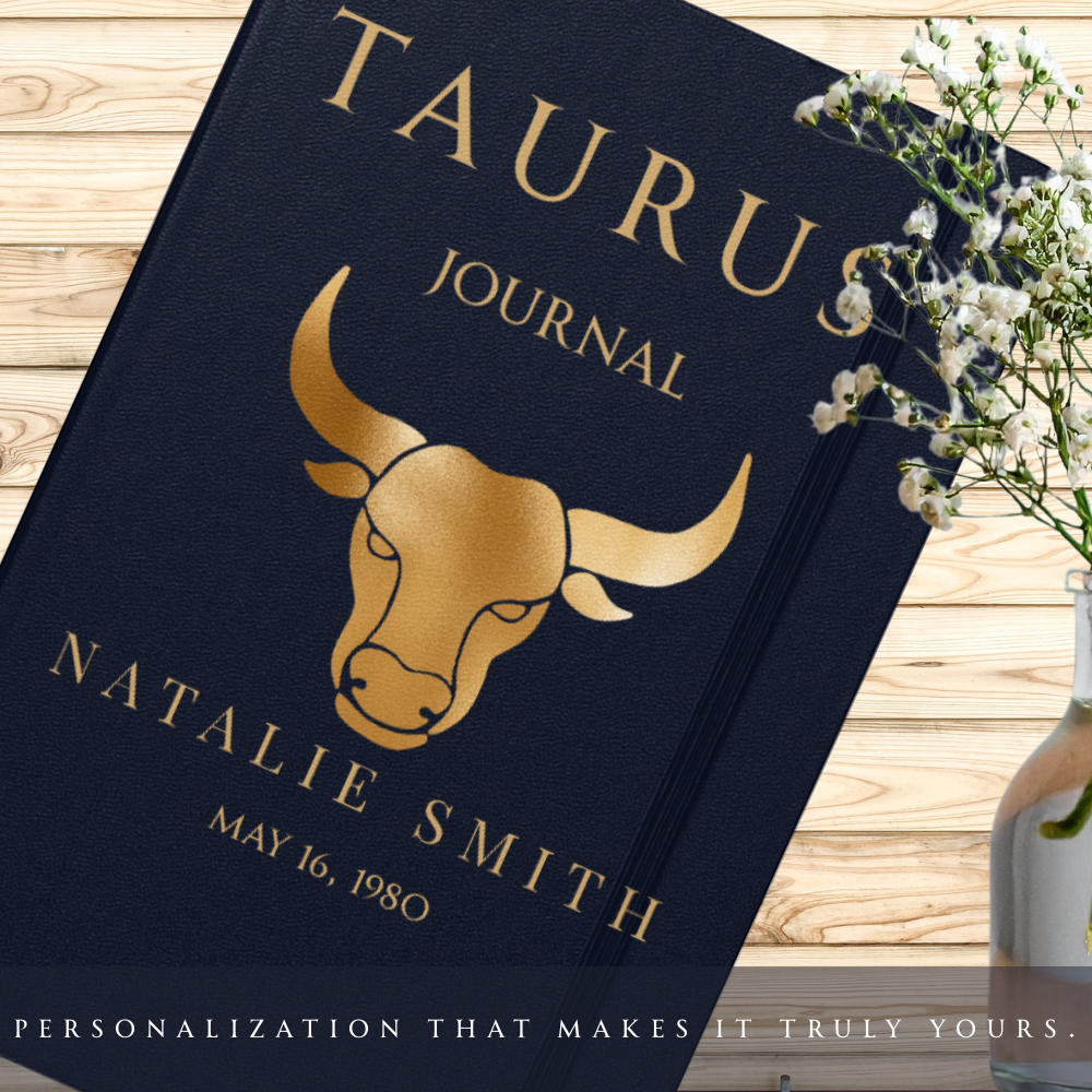 Taurus Personalized Growth Journal with Guided Digital Prompts