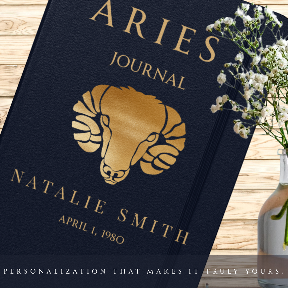 Aries Personalized Growth Journal with Guided Digital Prompts