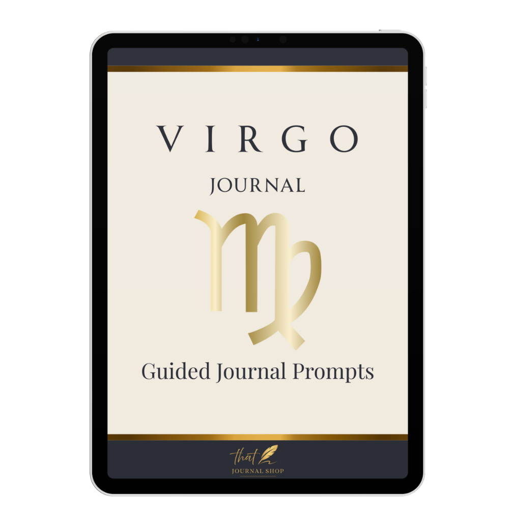 Virgo Guided Journal Prompts – Digital Download for Self-Reflection & Growth