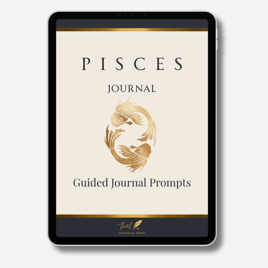 Pisces Guided Journal Prompts – Digital Download for Self-Reflection & Growth
