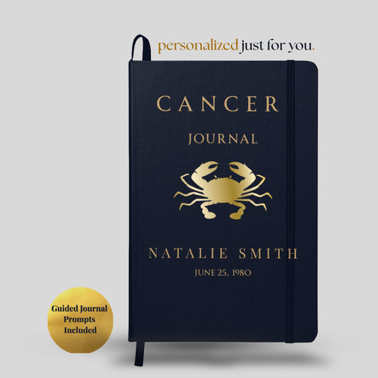 Cancer Personalized Growth Journal with Guided Digital Prompts