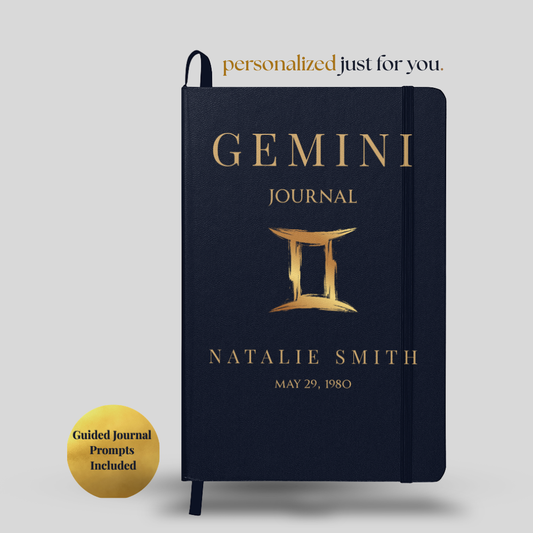 Gemini Personalized Growth Journal with Guided Digital Prompts