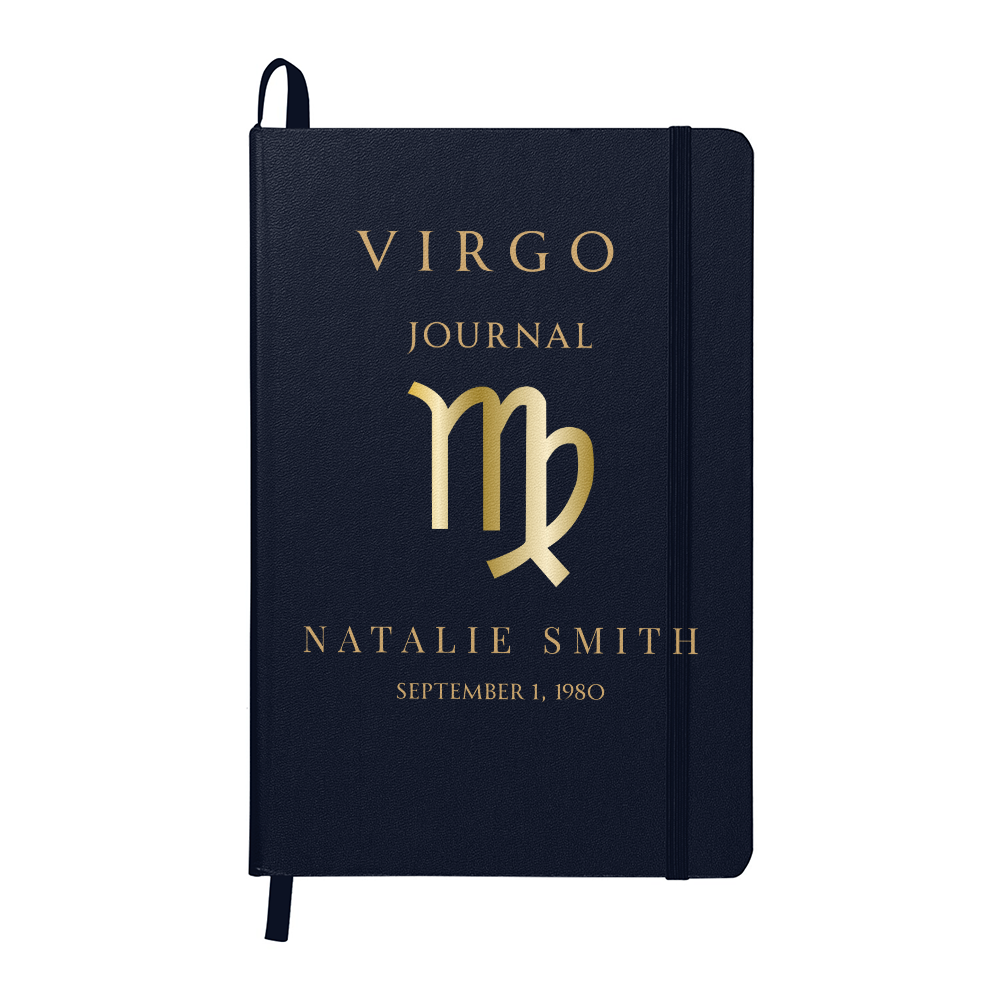 Virgo  Personalized Journal – Reflection & Self-Discovery Notebook