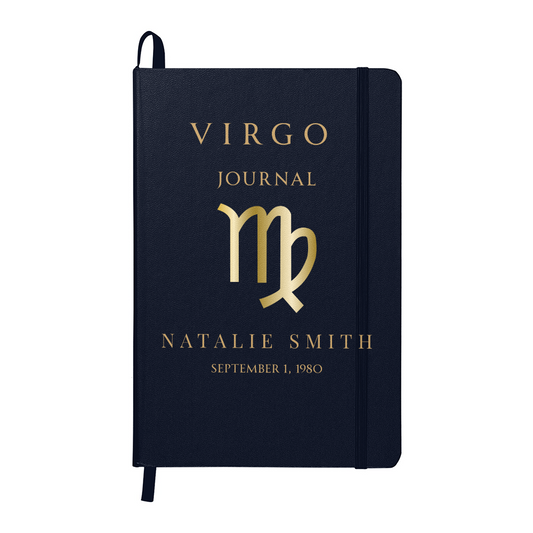 Virgo  Personalized Journal – Reflection & Self-Discovery Notebook