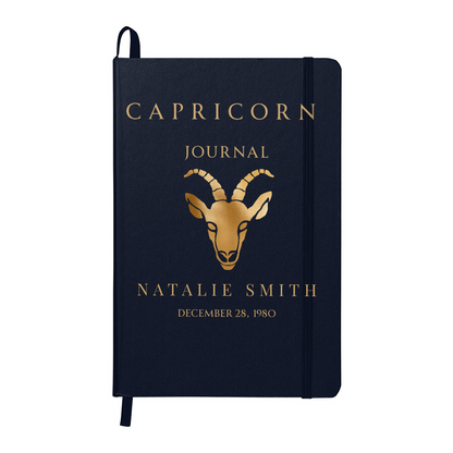 Capricorn Personalized Journal – Reflection & Self-Discovery Notebook